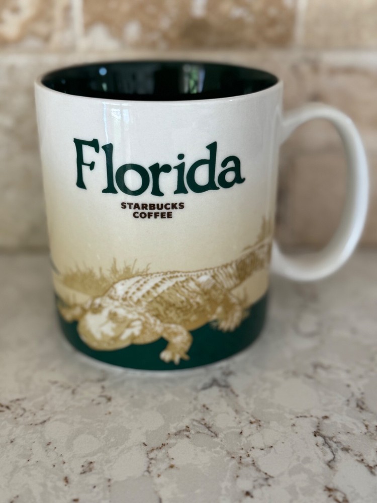 Starbucks Florida Global Icon City Collectors Series 2009 Mug 16 oz. Coffee Cup