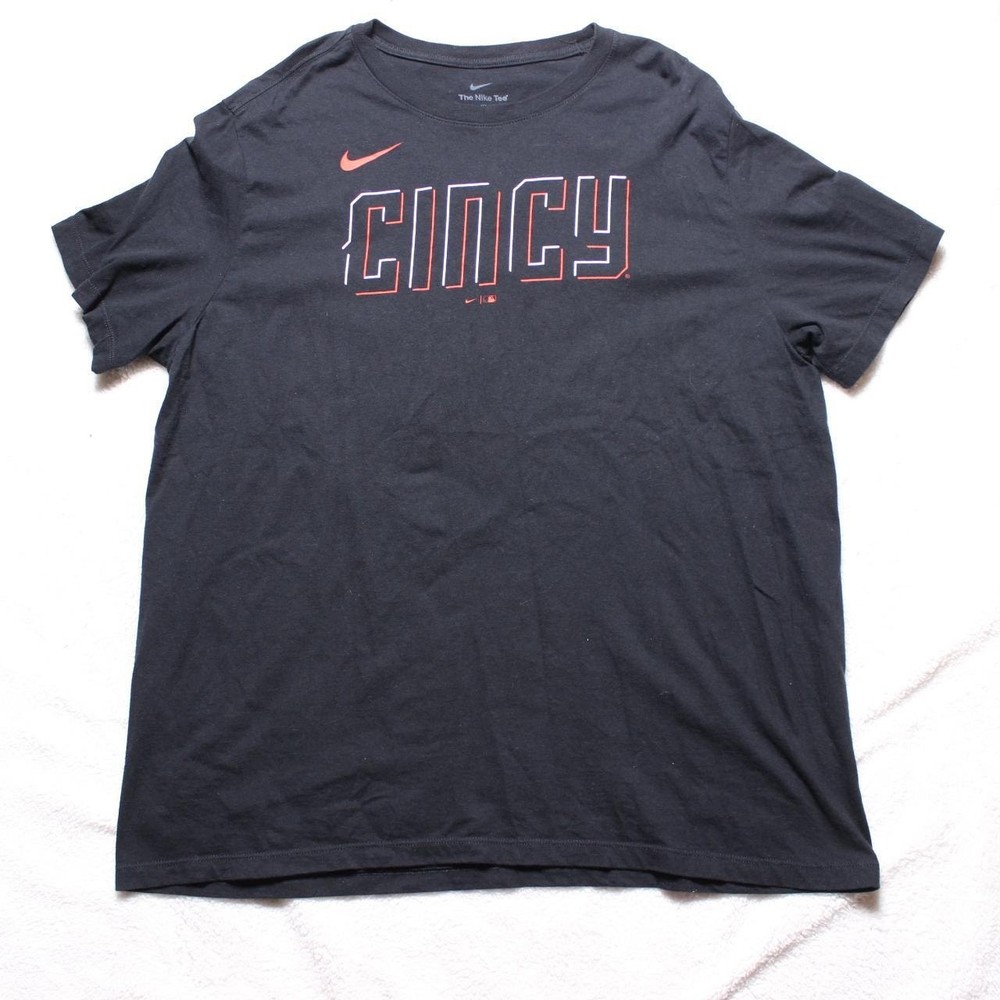 Nike Cincy Friedl #29 Cincinnati Reds T-Shirt Black Size 2XL