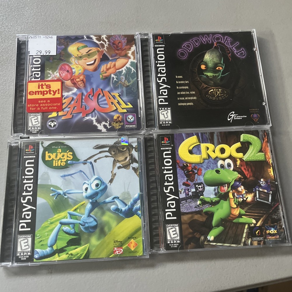 PS1 CIB Bundle Games