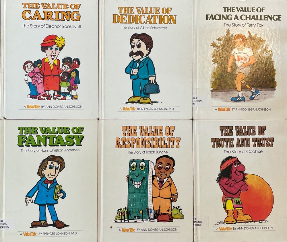 Lot Of 6 Value Tales Books ~ Vintage Hardcovers ~ First Editions