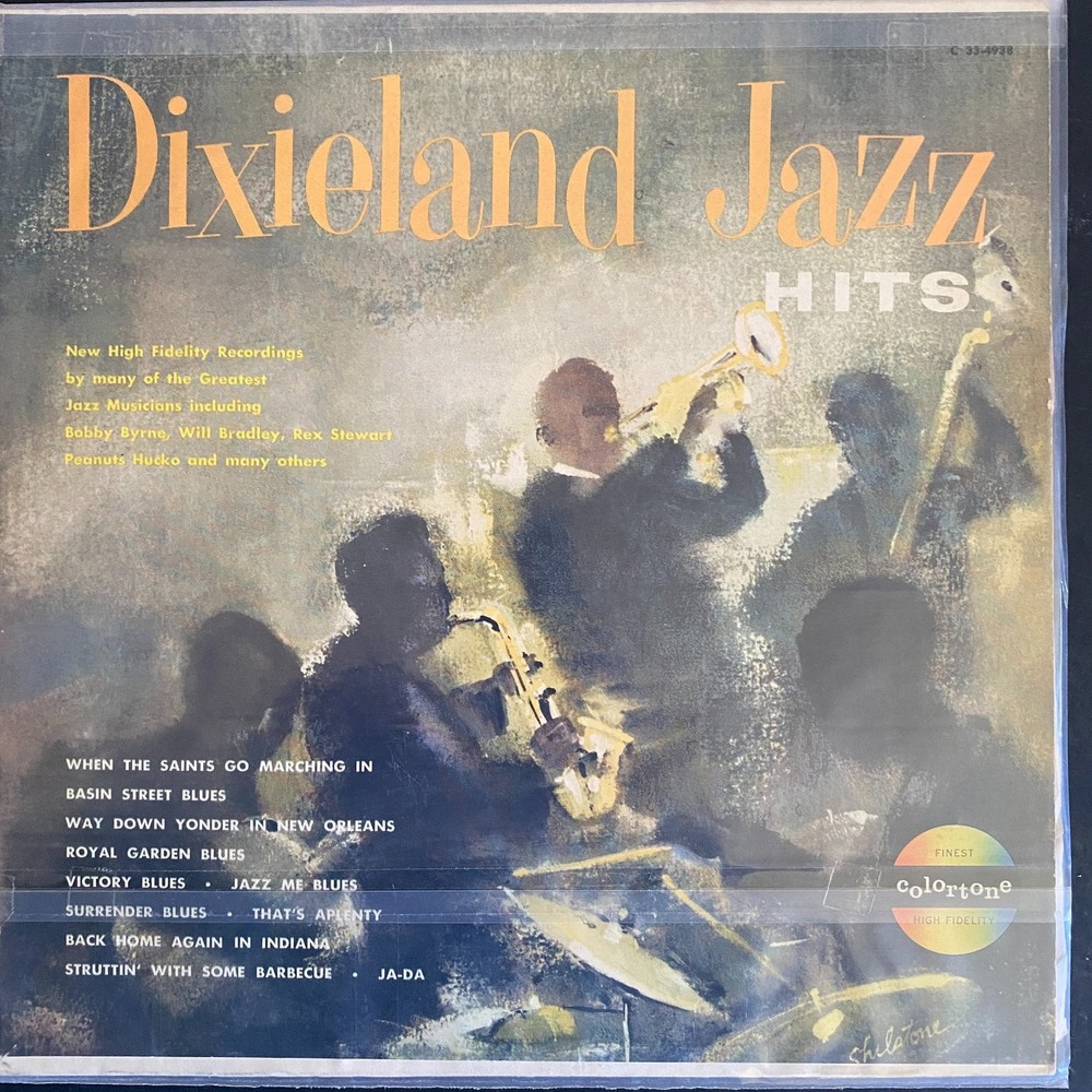 Dixieland Jazz HITS LP Record Colortone Jazz Compilation 33 RPM USA