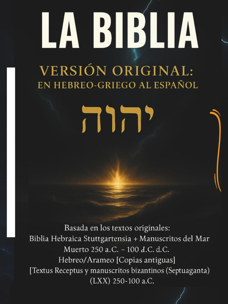 LA BIBLIA VERSIÓN ORIGINAL: EN HEBREO-GRIEGO AL ESPAÑOL: Edición restaurada y co