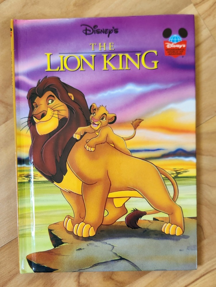 Disney's The Lion King - Wonderful World Of Reading series 1st Edition USA 1994