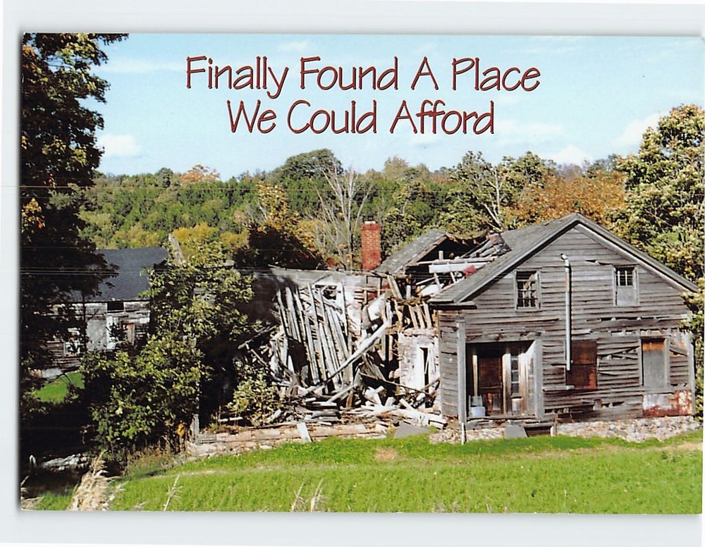 Postcard Finally Found A Place We Could Afford