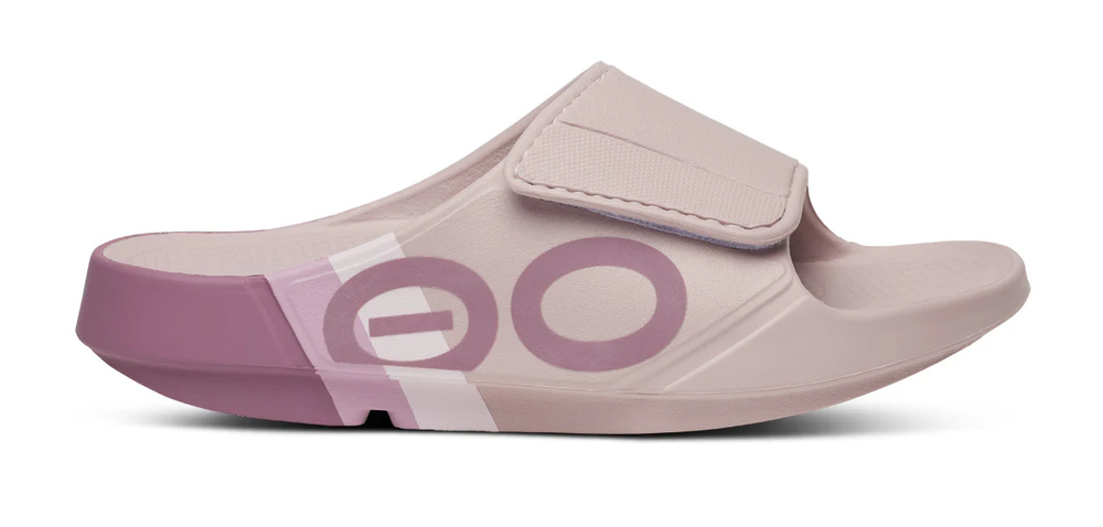 BEST DISCOUNT OOFOS Women's OOahh Sport Flex Sandal - Orchid Rally
