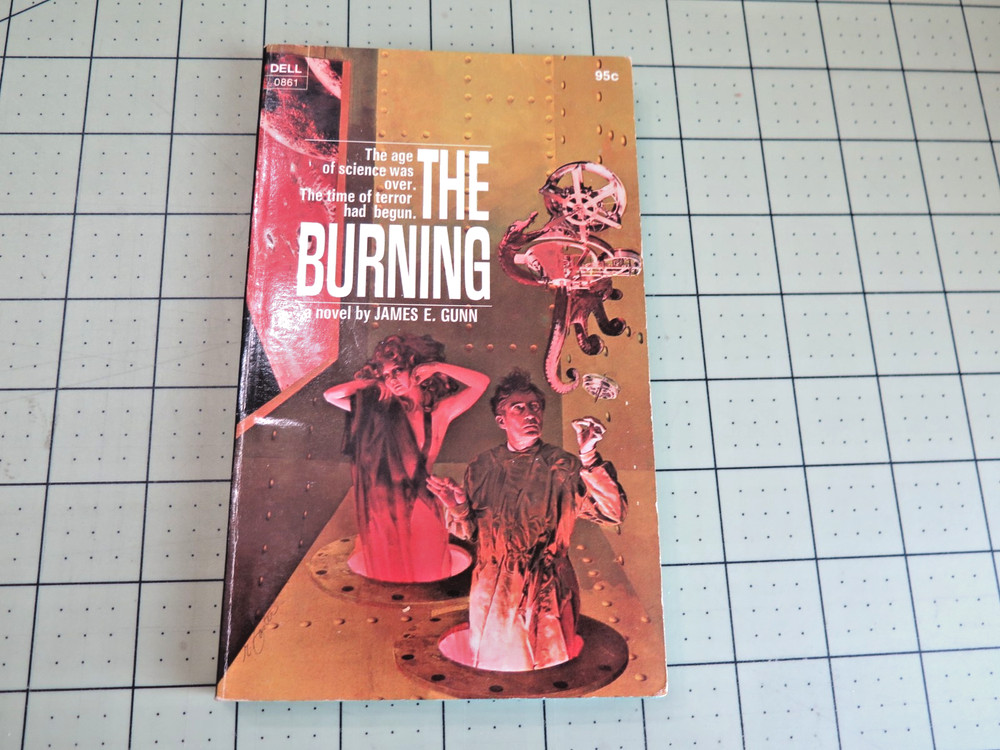 The Burning By James Gunn (Paperback, 1972) First Printing Dell Sci-Fi