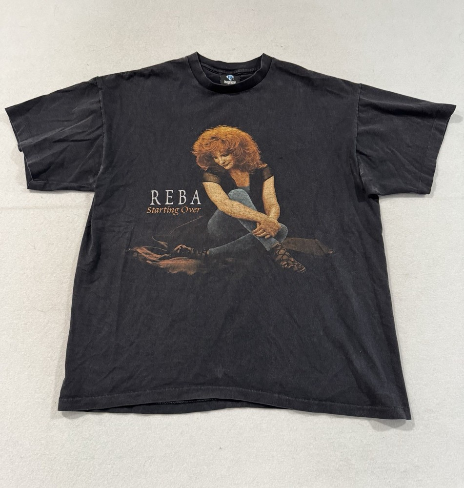 Vintage NOS Reba Tour Band Shirt “Starting Over” 1995 XL