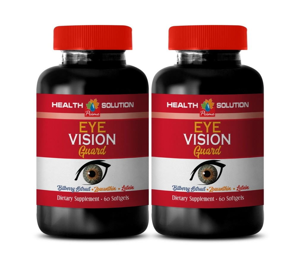 Powerful Eye Vision Guard Supplement – 120 Softgels (2 Bottles) for Optimal Eye Health  