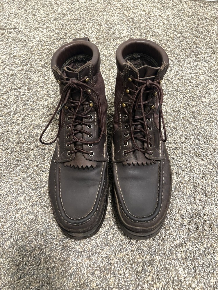 Russell Moccasin PH Hunter Boot in Premium Weathered Oak Leather  