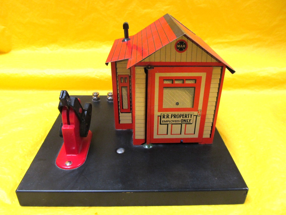 Marx Crossing Shanty - Works Smoothly - Crossing Arm Missing