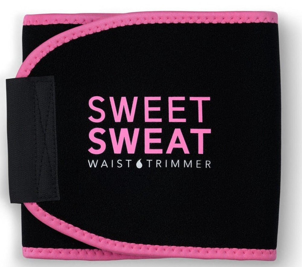 Sweet Sweat Waist Trimmer Belt for Workouts - Medium Pink - Sports Research