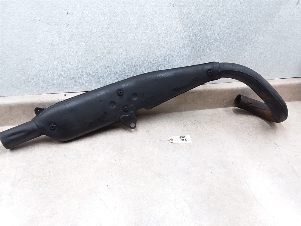 Yamaha 250 DT2 DT3 RT2 RT3 RT1 OEM Exhaust Chamber Muffler 1970s #8 ARP E26