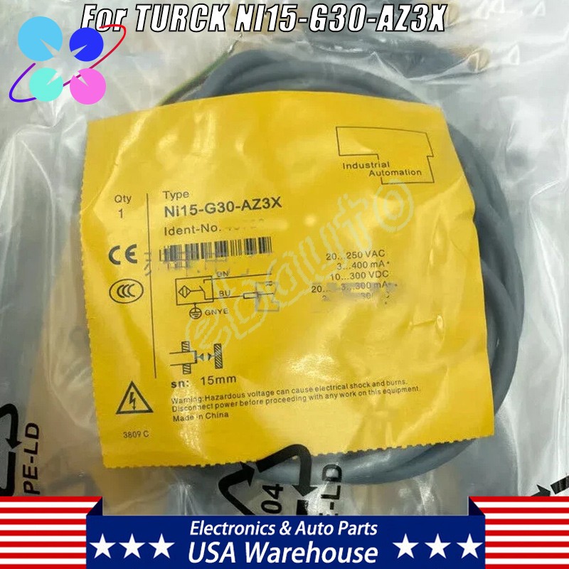 1pc New For TURCK NI15-G30-AZ3X Inductive Proximity Switch Sensor