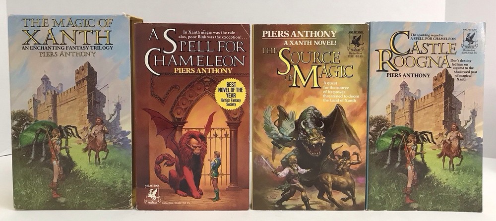 The Magic of Xanth, Enchanting Fantasy Trilogy - Piers Anthony , Box Set Vol 1-3
