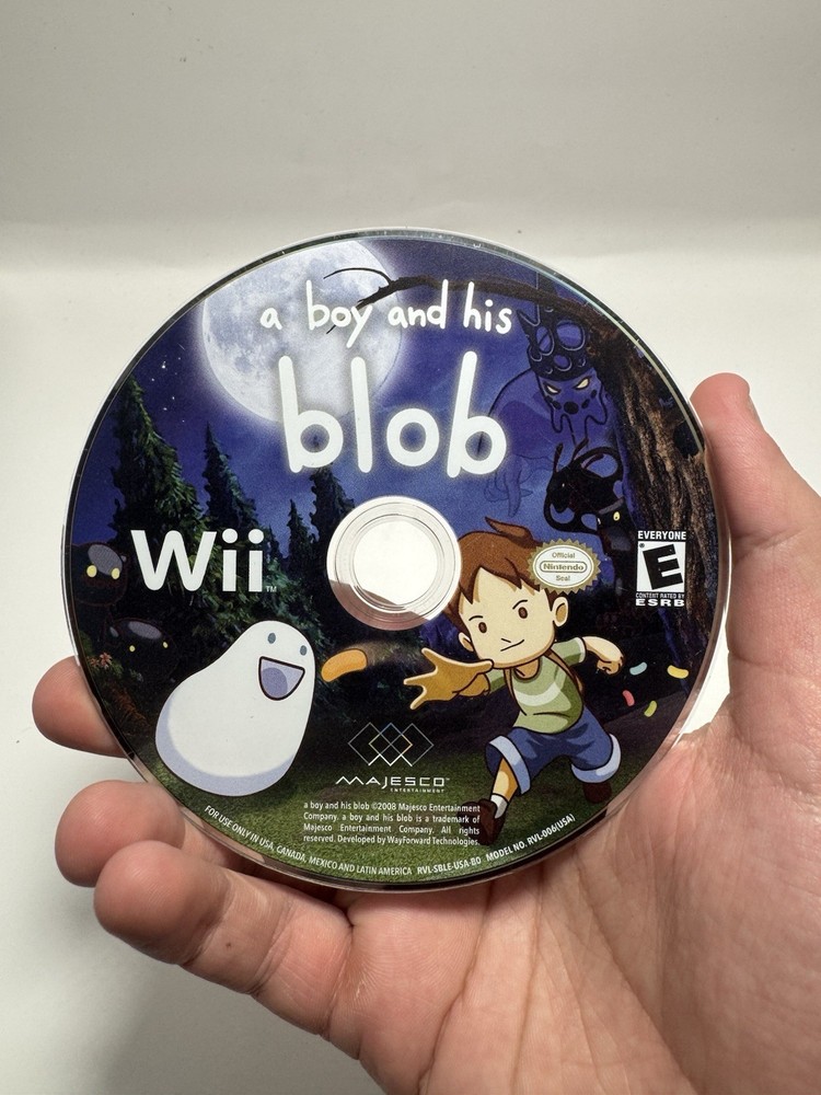 A Boy and His Blob - Nintendo Wii - Disc Only