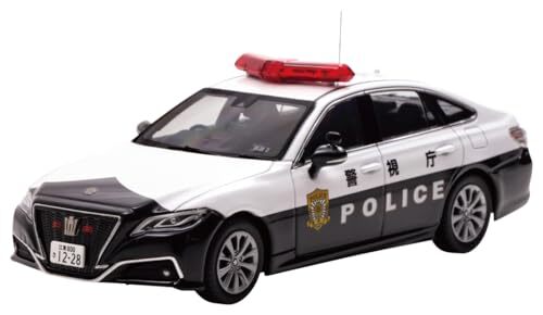 RAI'S 1/43 Toyota Crown ARS220 2022 Police Highway Patrol Car Speed 3