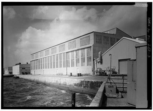 U.S. Naval Air Station,Aircraft Repair Shop,Pensacola,Escambia County,FL,HABS,2