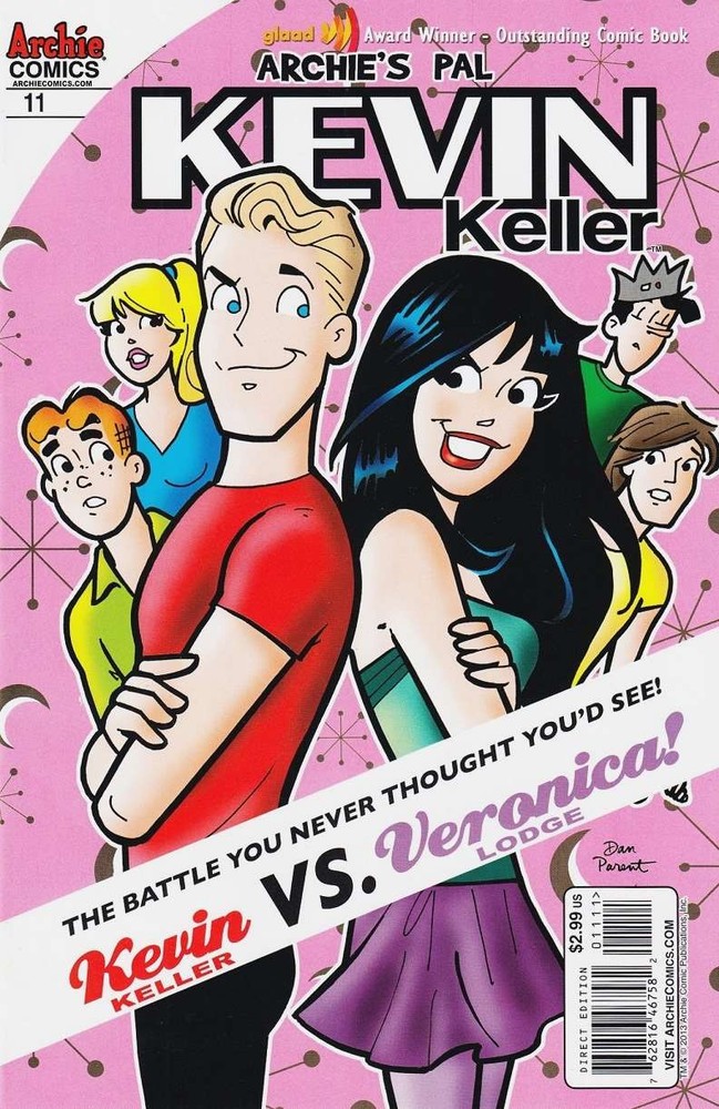 Kevin Keller #11 VF/NM Archie Veronica Comic - Combined Shipping Available