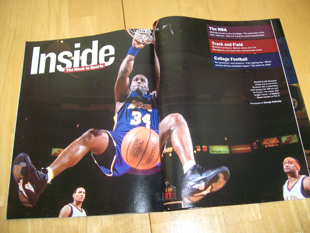 Sports Illustrated Michael Jordan 40th Birthday February 17 2003 Brett Hull