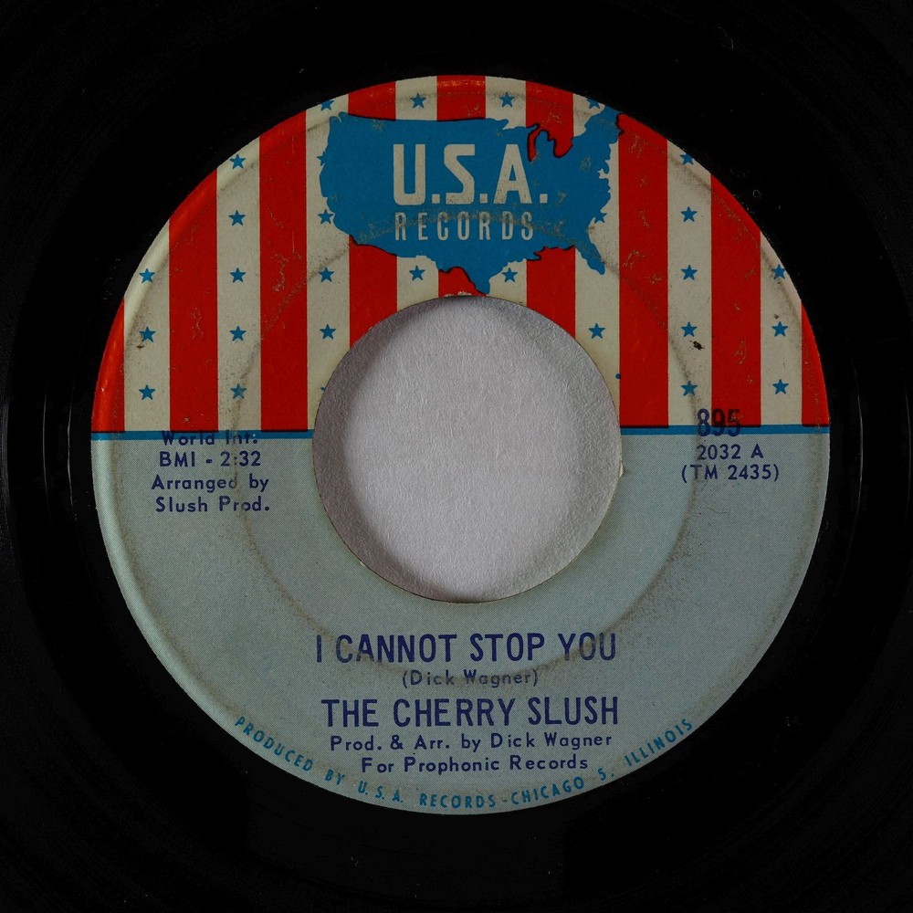 Garage Psych 45 - Cherry Slush - I Cannot Stop You - U.S.A.