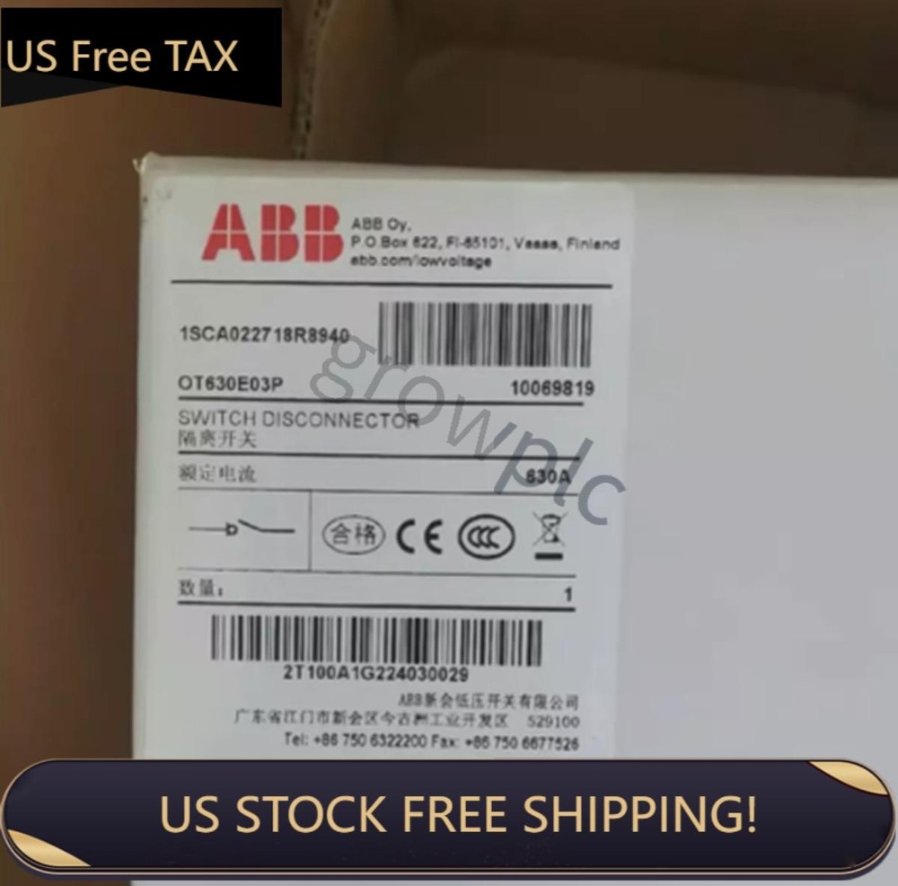 NEW ABBOT630E03P Disconnect Switch Quality assurance US Free TAX