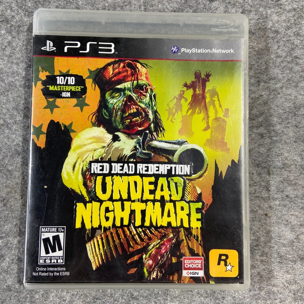 Red Dead Redemption: Undead Nightmare (Sony PlayStation 3, 2010)