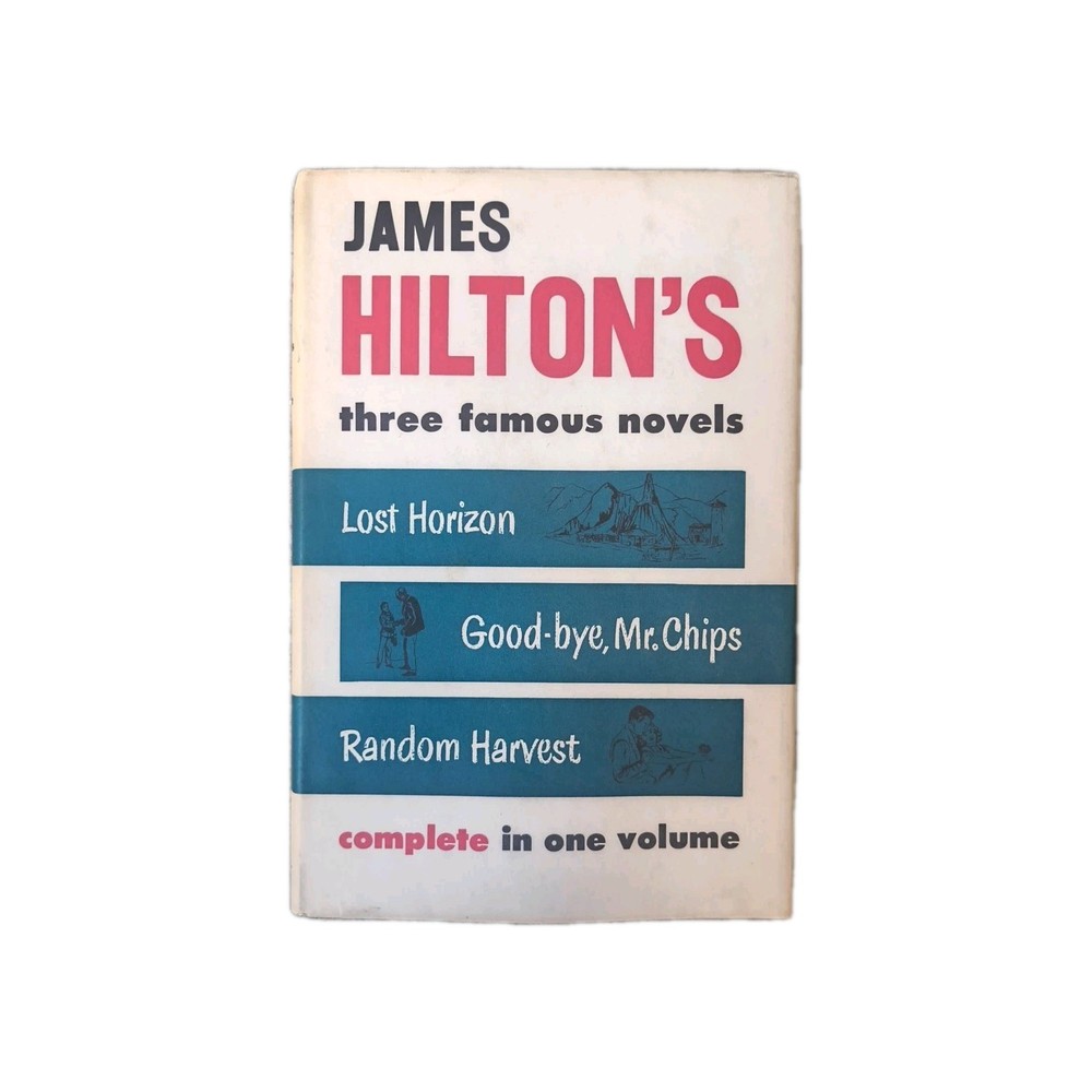 Three Famous Novels by James Hilton BCE vintage