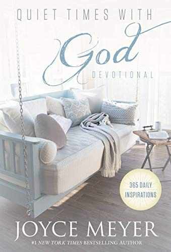 Quiet Times with God Devotional: 365 - Hardcover, by Meyer Joyce - Very Good c