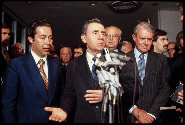 Photo:New York City NY Andrei Gromyko Cyrus Vance UN 1978 diplomats