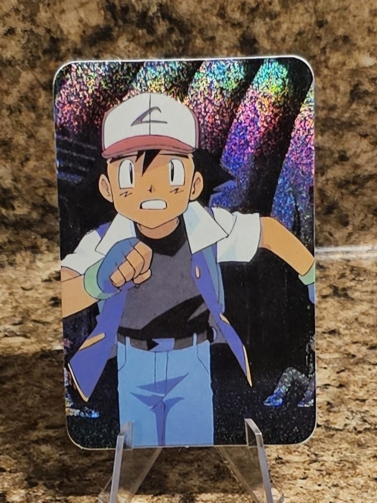 Japanese POWER Ash Vending Machine Sticker Pokemon 1998!