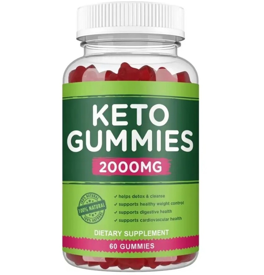 VHP Keto ACV Gummies 2000mg Apple Cider Vinegar for Weight Loss 60 Gummies