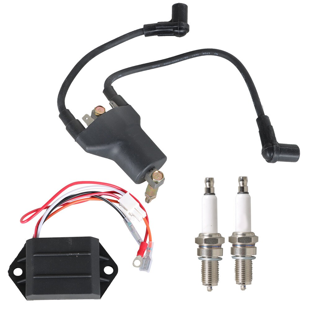 Ignition Coil CDI Ignitor AC Spark Plug For EZGO Golf Cart 4Cycle Gas 72562-G01;