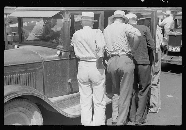 Fruit Market,Benton Harbor,Michigan,MI,FSA,1940,Farm Security Administration,21