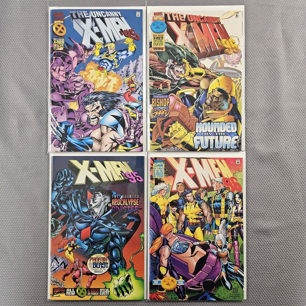The Uncanny X-Men & X-Men 95/96 Special Event Marvel Comic Books Lot Of 4 READ⬇