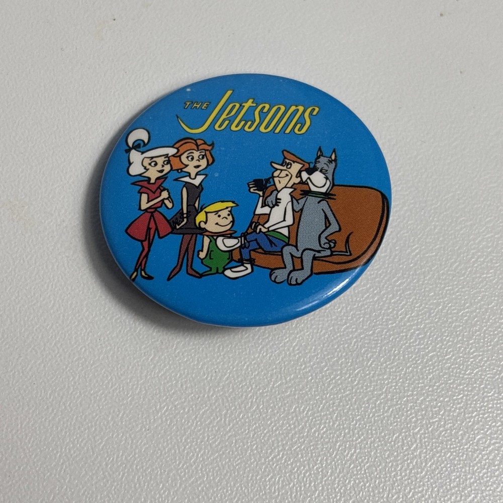 Vintage 1983 Jetsons 1.5”Pin Pinback Hanna-Barbera Cartoons Button Jetson Family