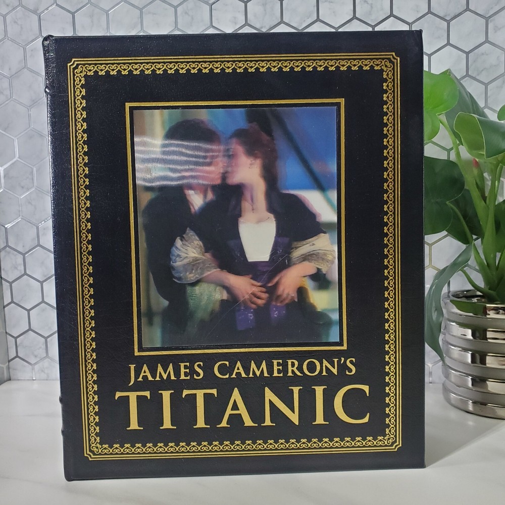 Easton Press Titanic by James Cameron 2010 Book Lenticular Cover Collectors Ed