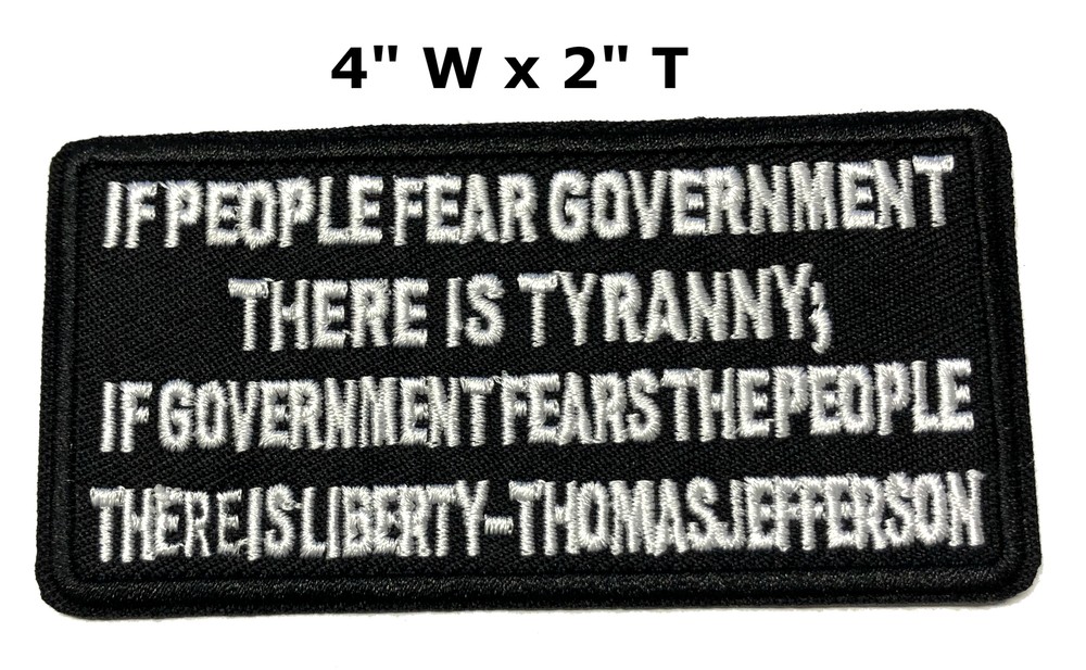 Thomas Jefferson - Tyranny Liberty Car Truck Window Bumper Graphic Sticker Decal