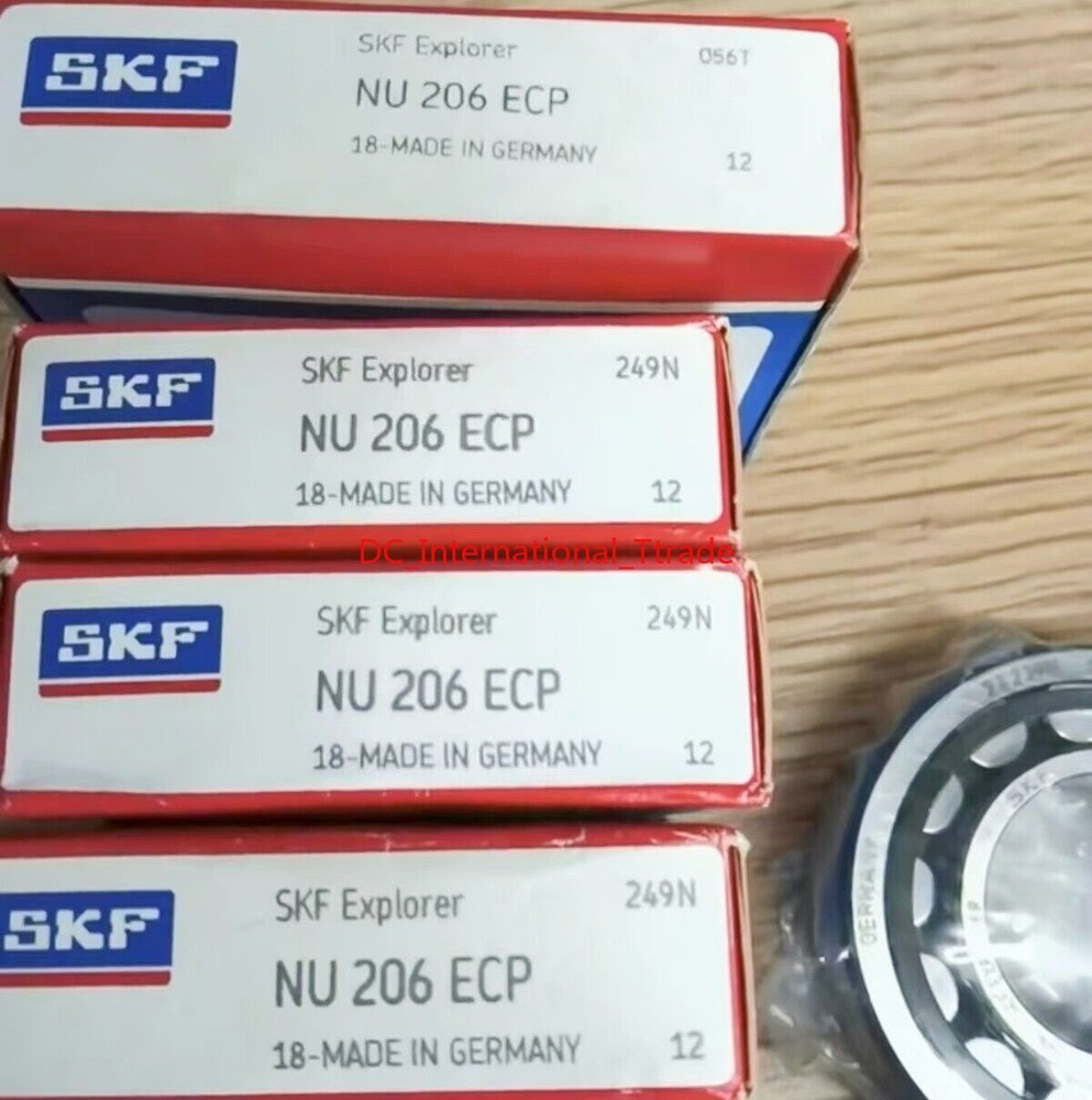 NEW SKF NU 206 ECP single row cylindrical roller bearing 1PCS #PA