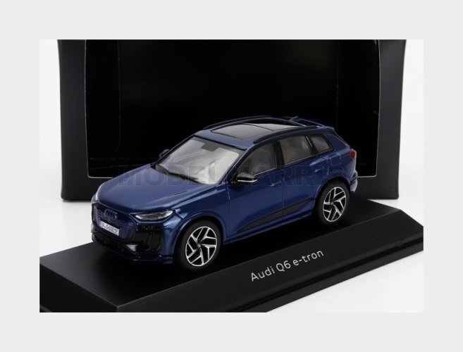 Spark-Model 5012326631 Audi - Q6 E-Tron 2023 - Magnet Grey - 1/43