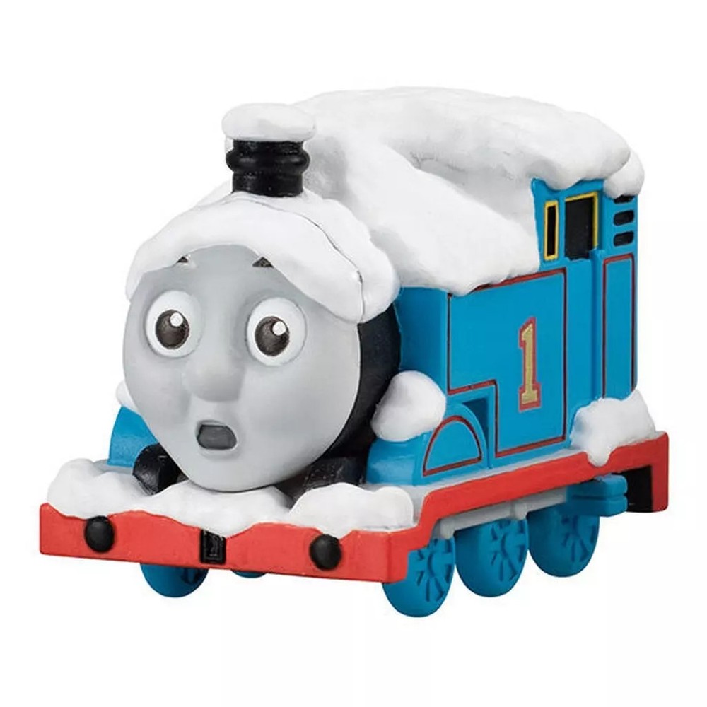 Bandai Thomas the Tank Engine Mini Figure Snow Burial Collectible