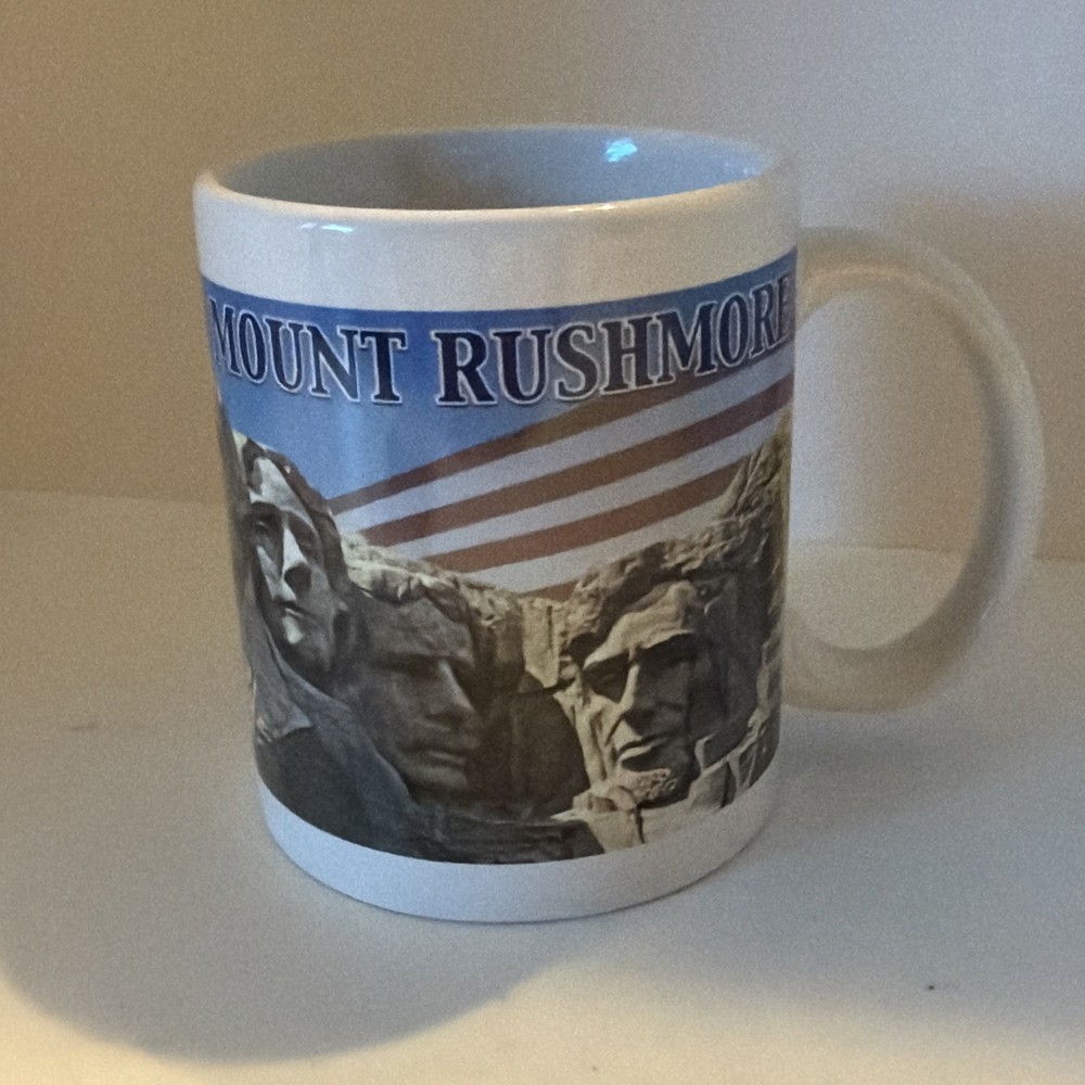 Mount Rushmore Gutzon Borglum Quote Souvenir Coffee Mug