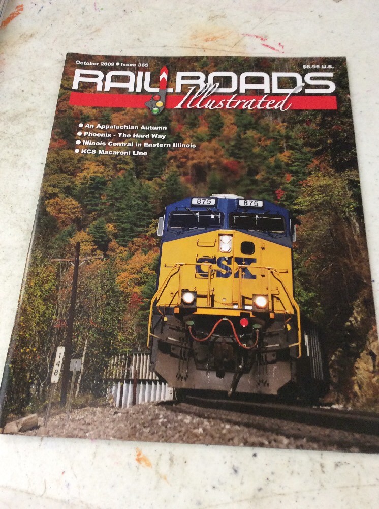 TRAIN MAGAZINE RAILROADS ILLUSTRATED October 2009