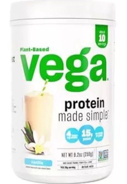 VEGA Protein Made Simple Vanilla Stevia 9.2 Oz