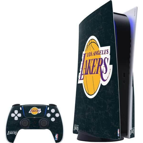 NBA Los Angeles Lakers PS5 Bundle Skin - Los Angeles Lakers Black Primary Logo