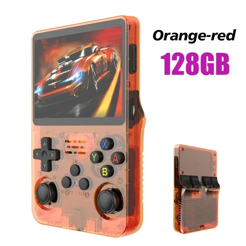 R36S Retro Handheld Video Game Console Linux System 3.5 Inch IPS Screen New