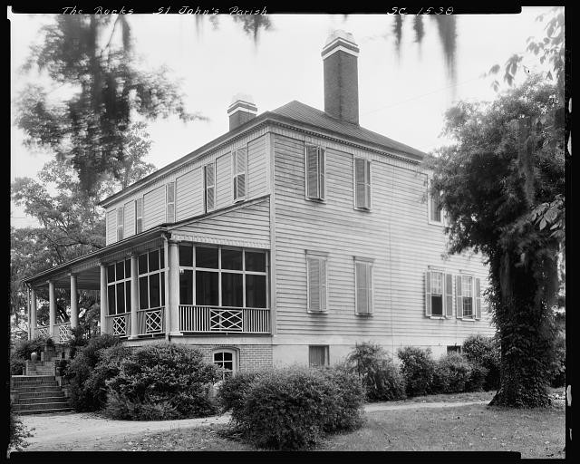Photo:The Rocks Eutaw Springs South Carolina 1938 Plantation House