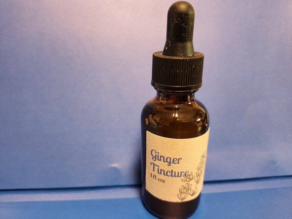 Acid reducer Ginger Tincture.  HOMEMADE-image