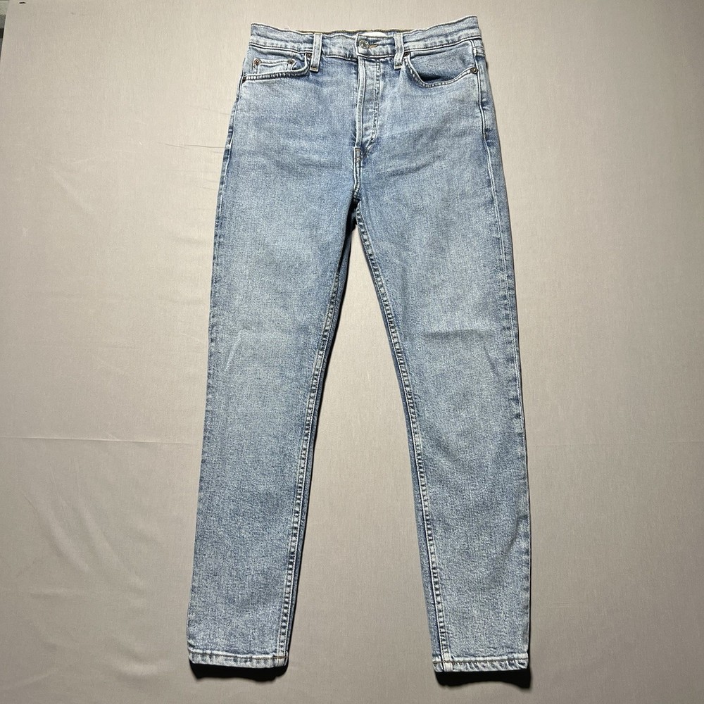 RE/DONE Originals Mid 90s Women’s High Rise Ankle Crop Jeans Size 29 Made in USA