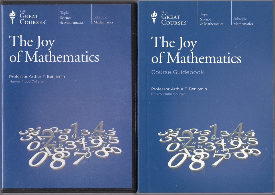 Great Courses - Joy of Mathematics DVDs and Guidebook Used