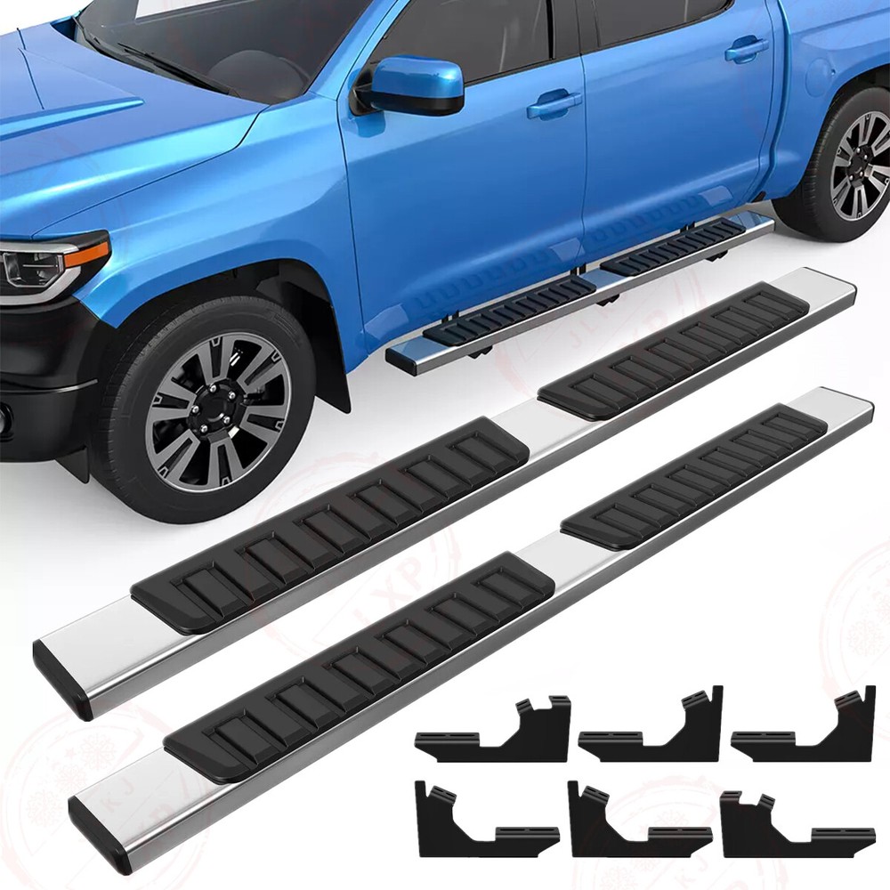 Double Cab Side Steps Nerf Bars Running Boards Fits for Toyota Tacoma 2005-2023